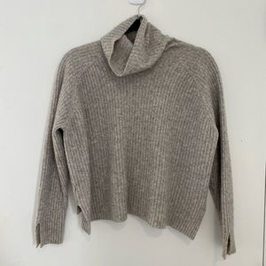 FRAME grey turtleneck